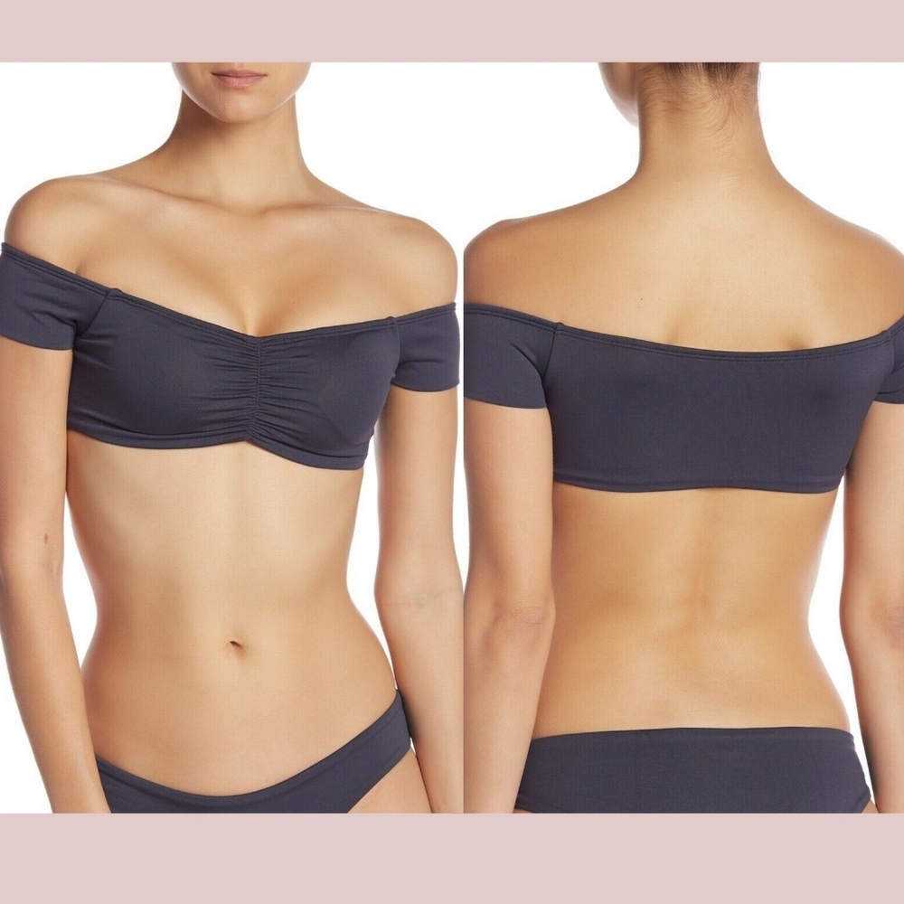 NEW Maaji Moonless Night Cumbia Off the Shoulder Bikini Top [SZ Small‎ ]